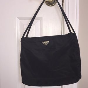 Authentic Prada nylon handbag